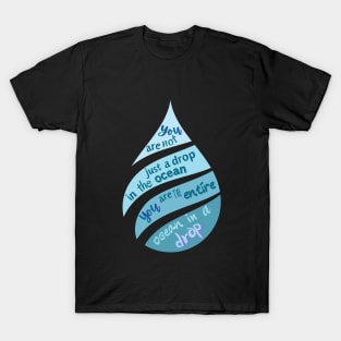 You are not just a drop in the ocean T-Shirt